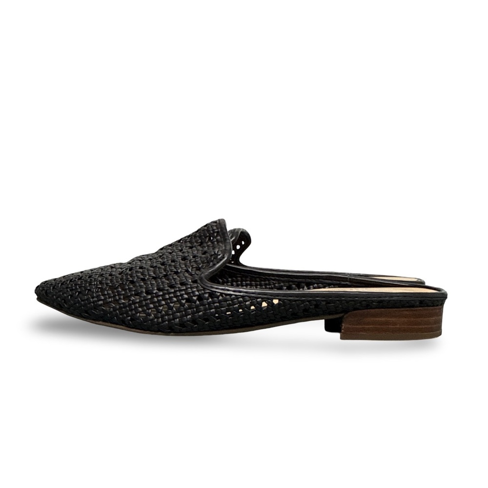 Franco Sarto Sorello Woven Weaved Mules Women’s 6.5 Black - Picture 3 of 9